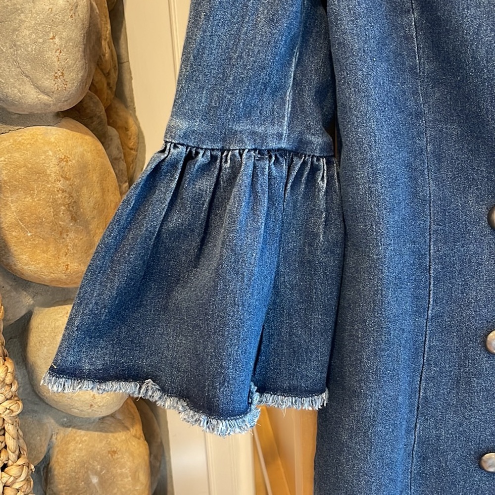 Marled X Olivia Culpo denim dress size Small - Picture 6 of 7